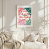 Abstract Flower Poster - Poster - Flower Poster