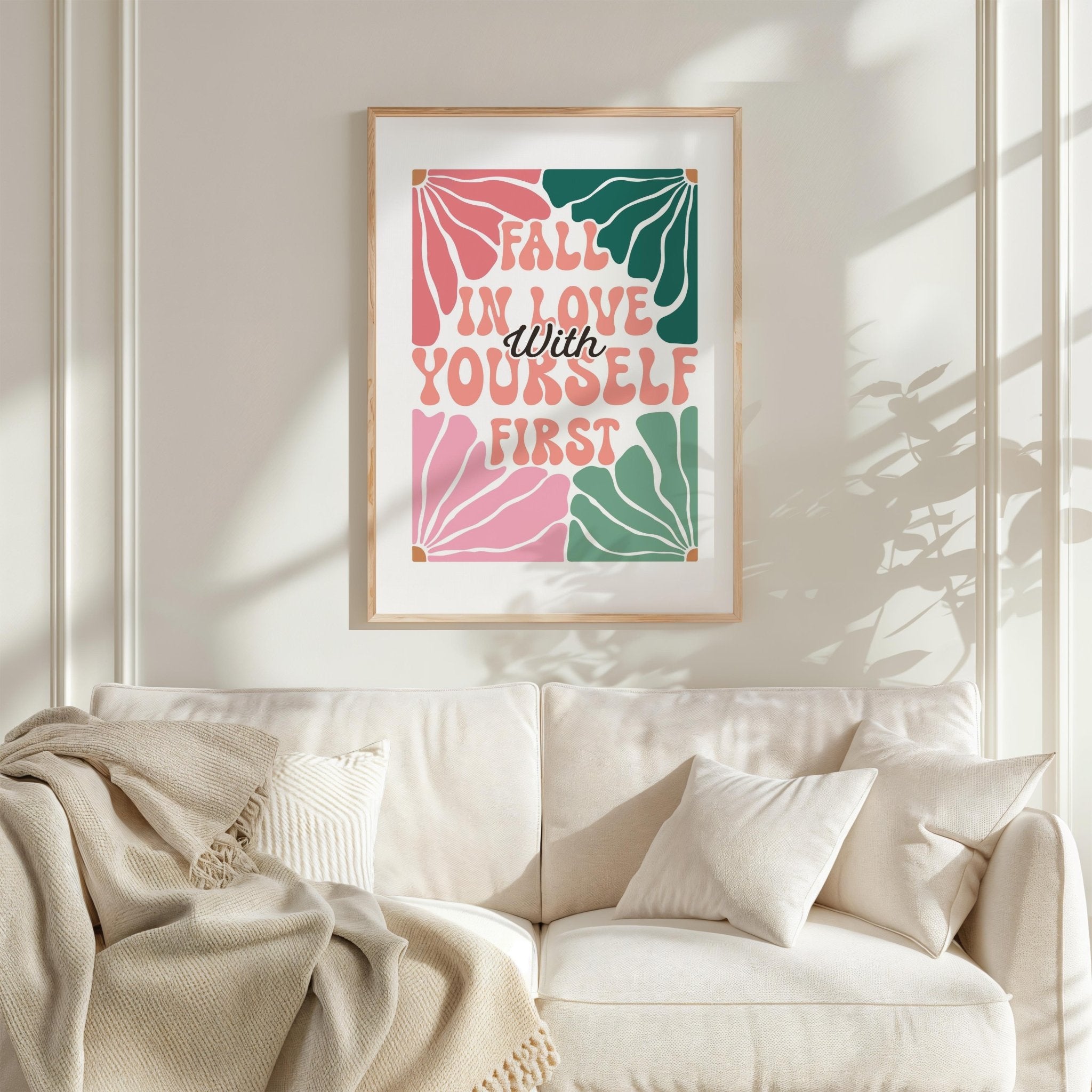 Abstract Flower Poster - Poster - Flower Poster