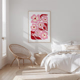 Abstract Flower Poster - Poster - Flower Poster