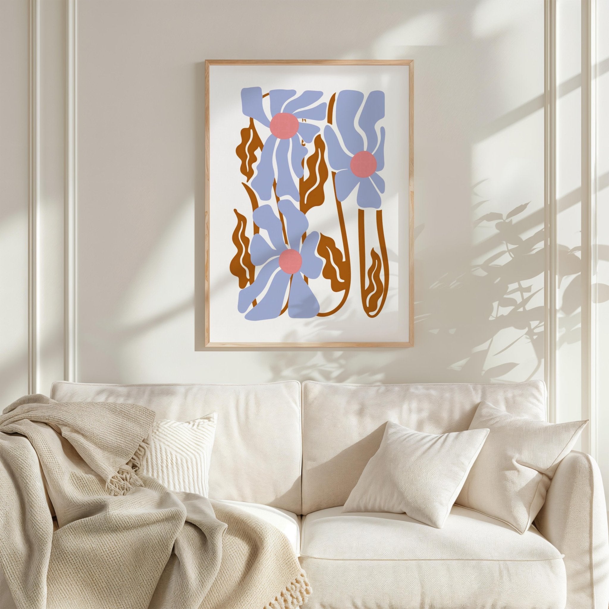 Abstract Flower Poster - Poster - Flower Poster