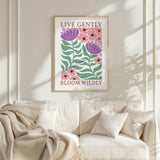 Abstract Flower Poster - Poster - Flower Poster