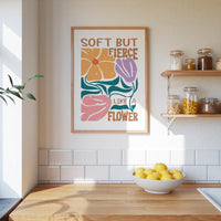 Abstract Flower Poster - Poster - Flower Poster