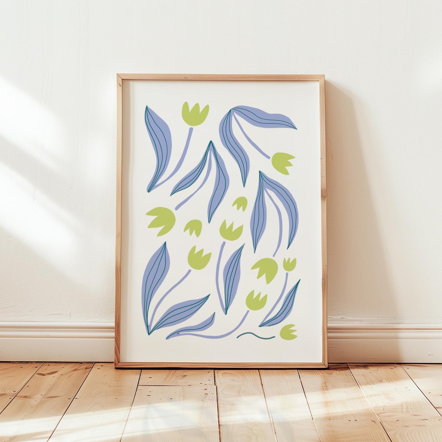 Abstract Flower Poster - Poster - Flower Poster