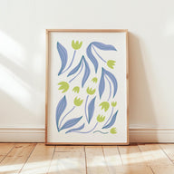 Abstract Flower Poster - Poster - Flower Poster