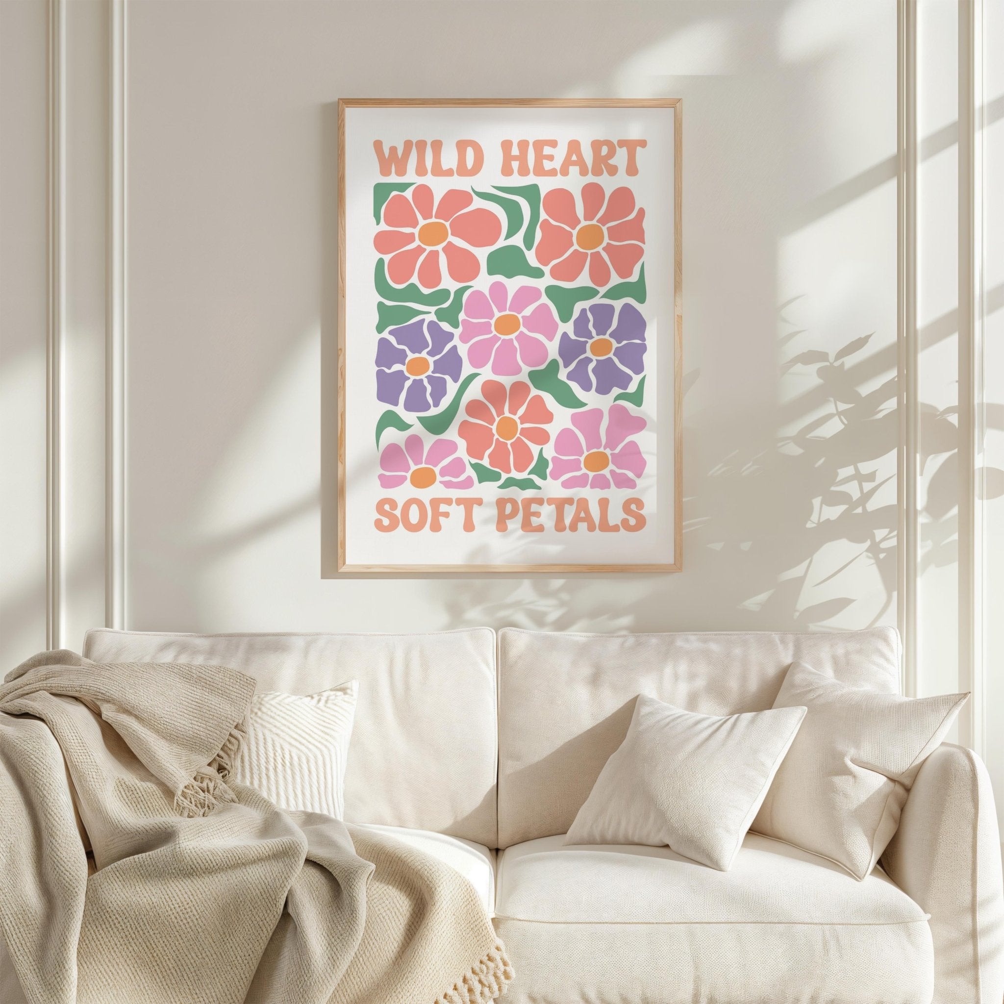 Abstract Flower Poster - Poster - Flower Poster