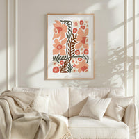 Abstract Flower Poster - Poster - Flower Poster