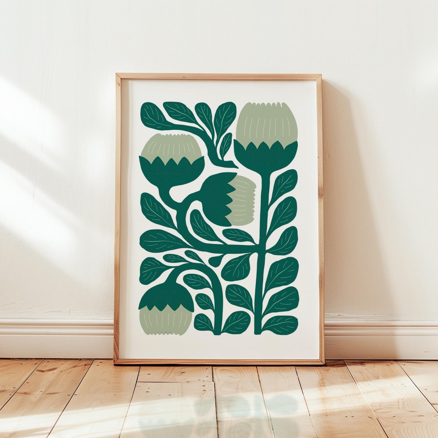 Abstract Flower Poster - Poster - Flower Poster