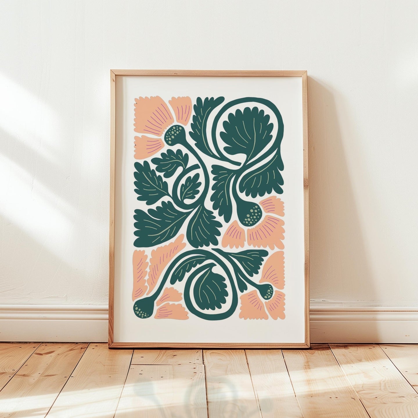 Abstract Flower Poster - Poster - Flower Poster
