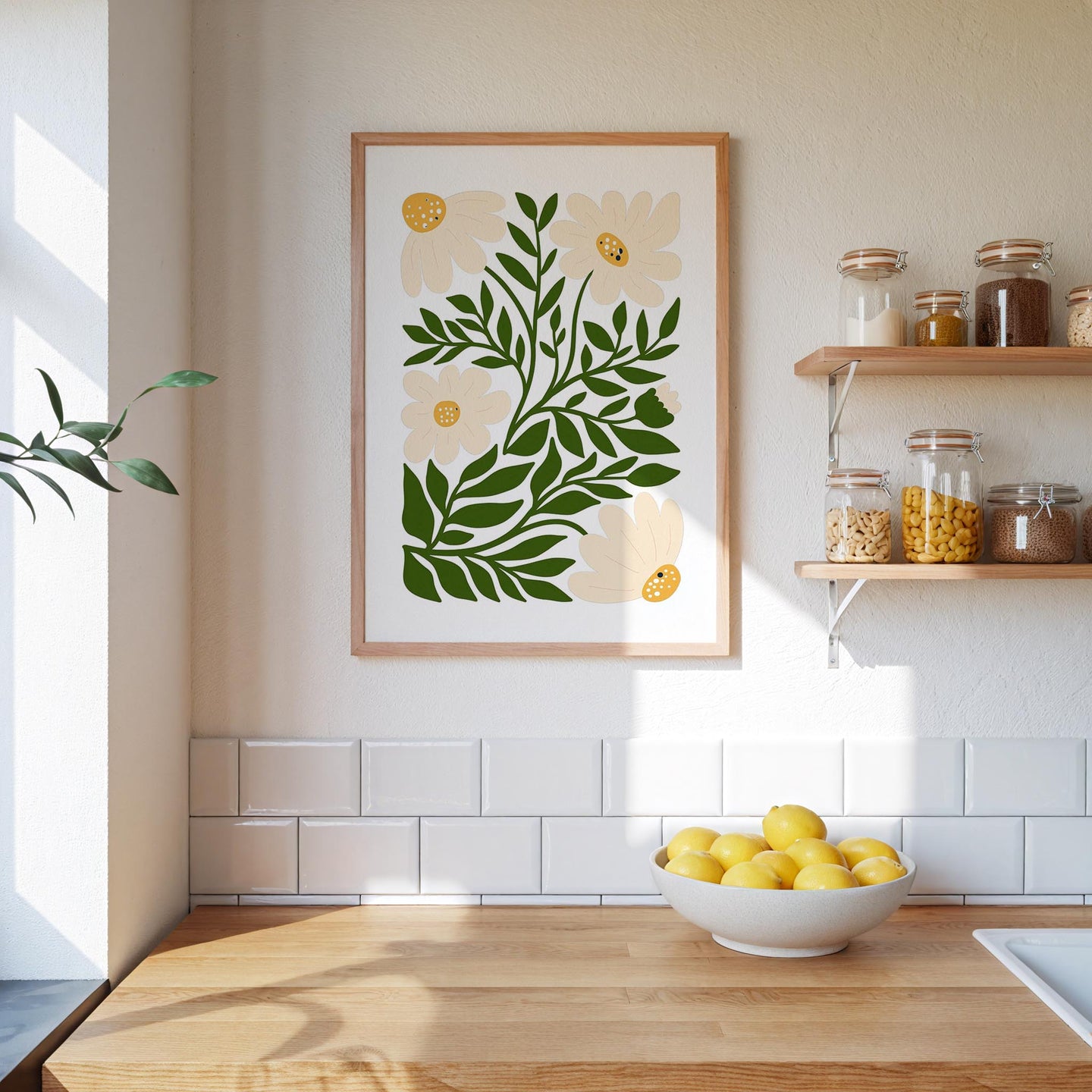 Abstract Flower Poster - Poster - Flower Poster