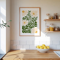 Abstract Flower Poster - Poster - Flower Poster