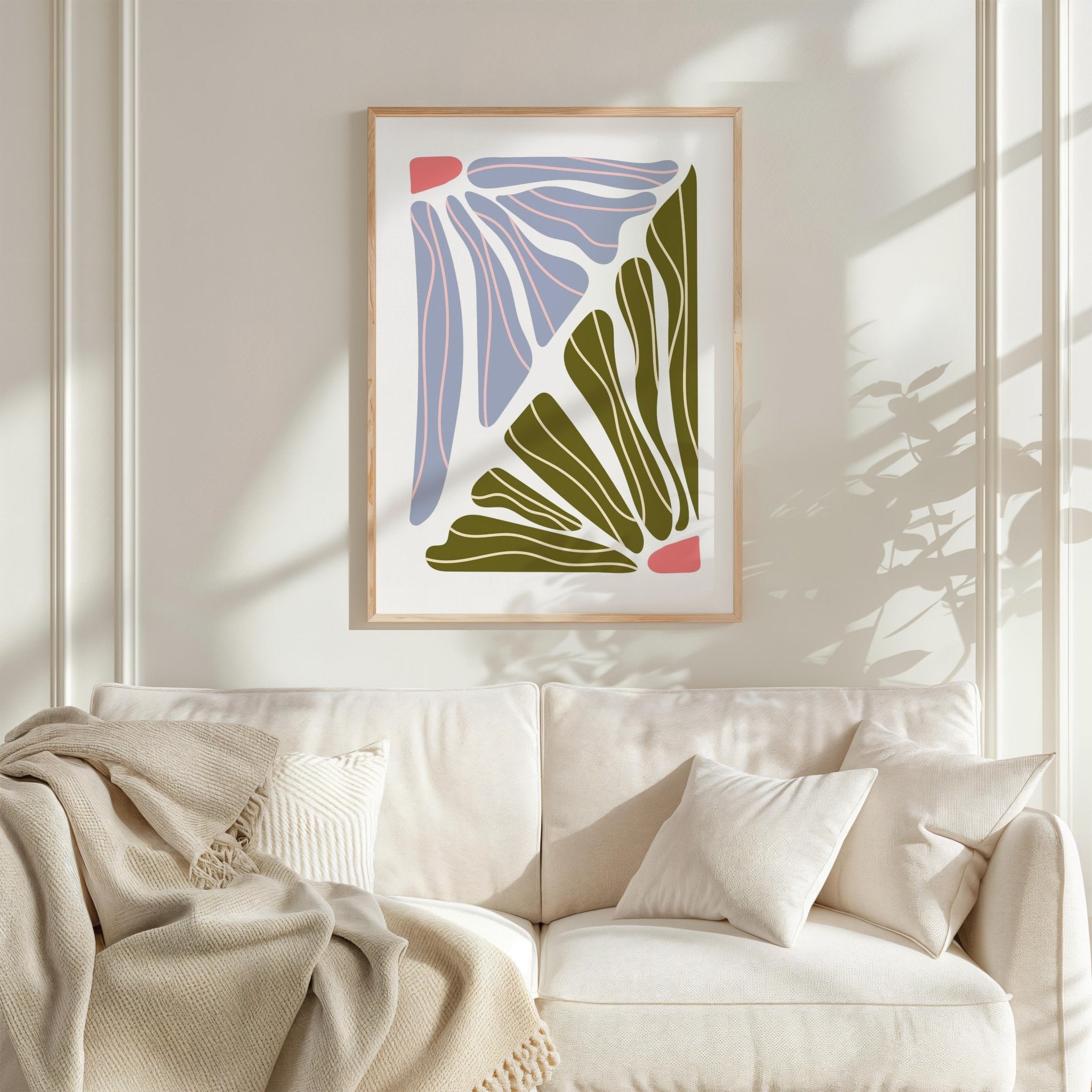 Abstract Flower Poster - Poster - Flower Poster