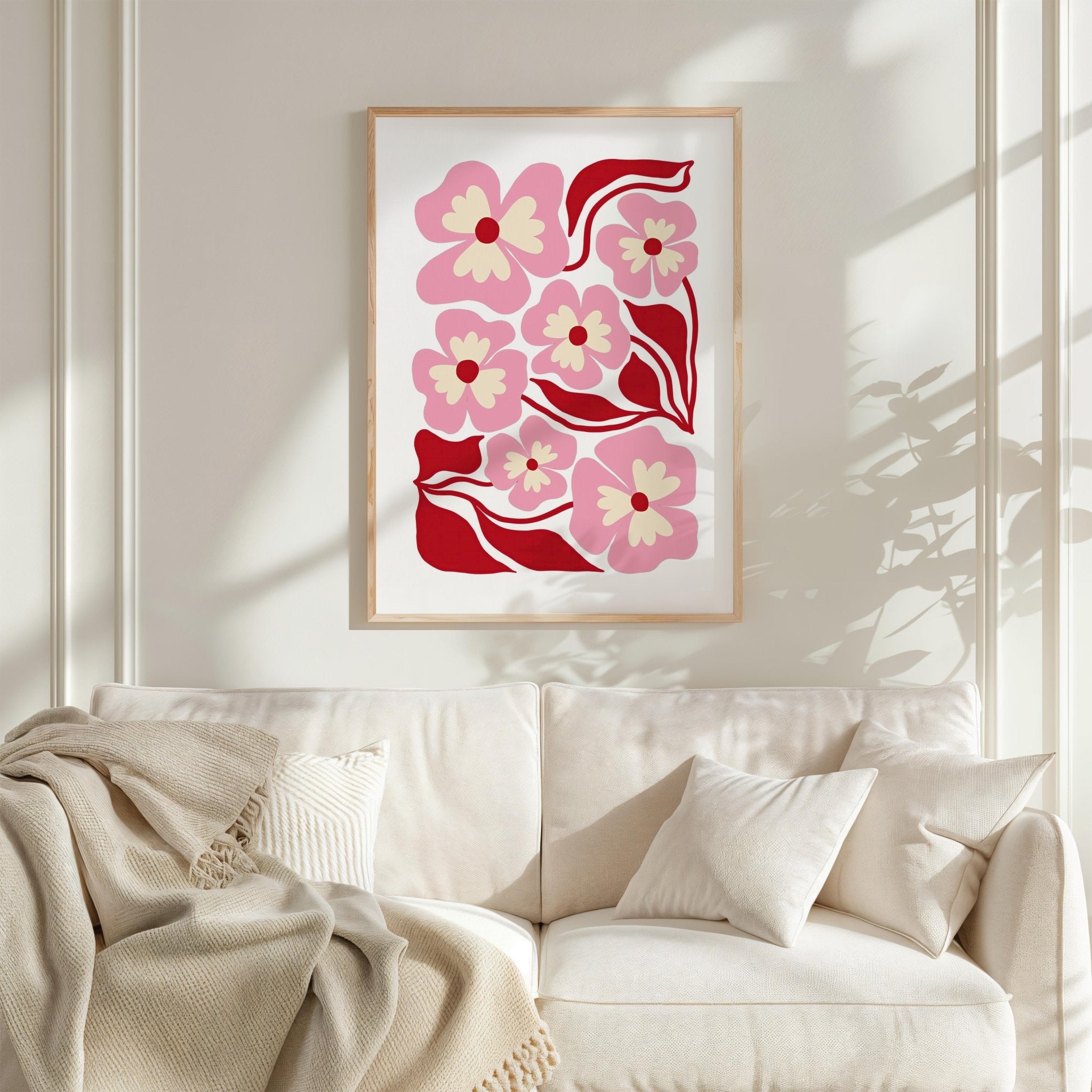 Abstract Flower Poster - Poster - Flower Poster