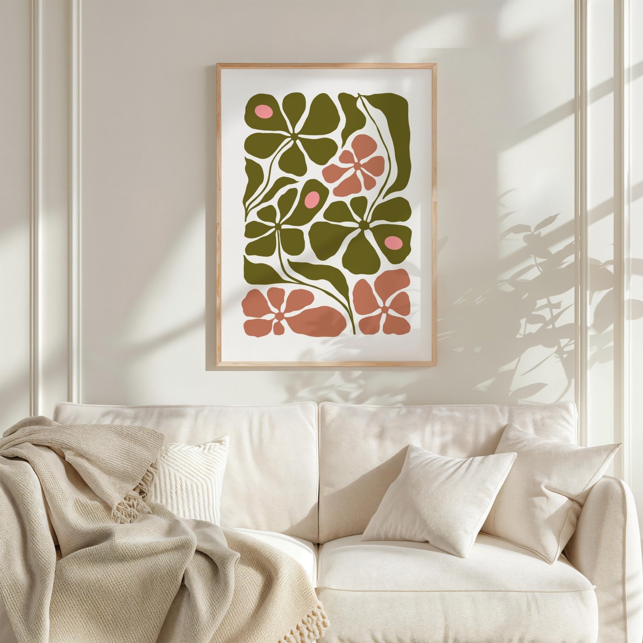 Abstract Flower Poster - Poster - Flower Poster