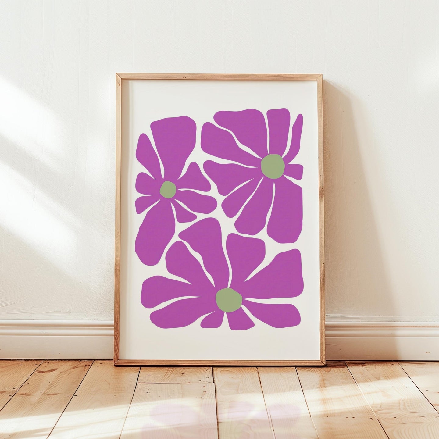 Abstract Flower Poster - Poster - Flower Poster