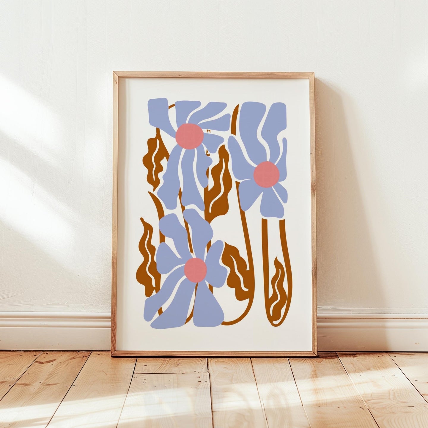 Abstract Flower Poster - Poster - Flower Poster