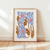 Abstract Flower Poster - Poster - Flower Poster