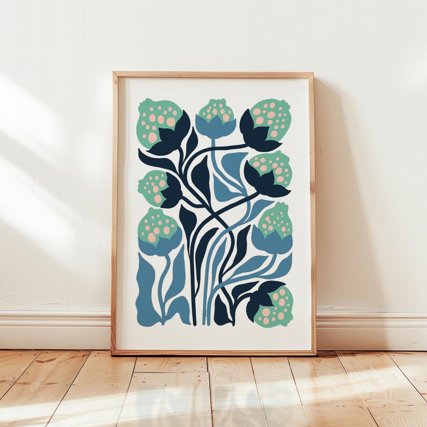 Abstract Flower Poster - Poster - Flower Poster