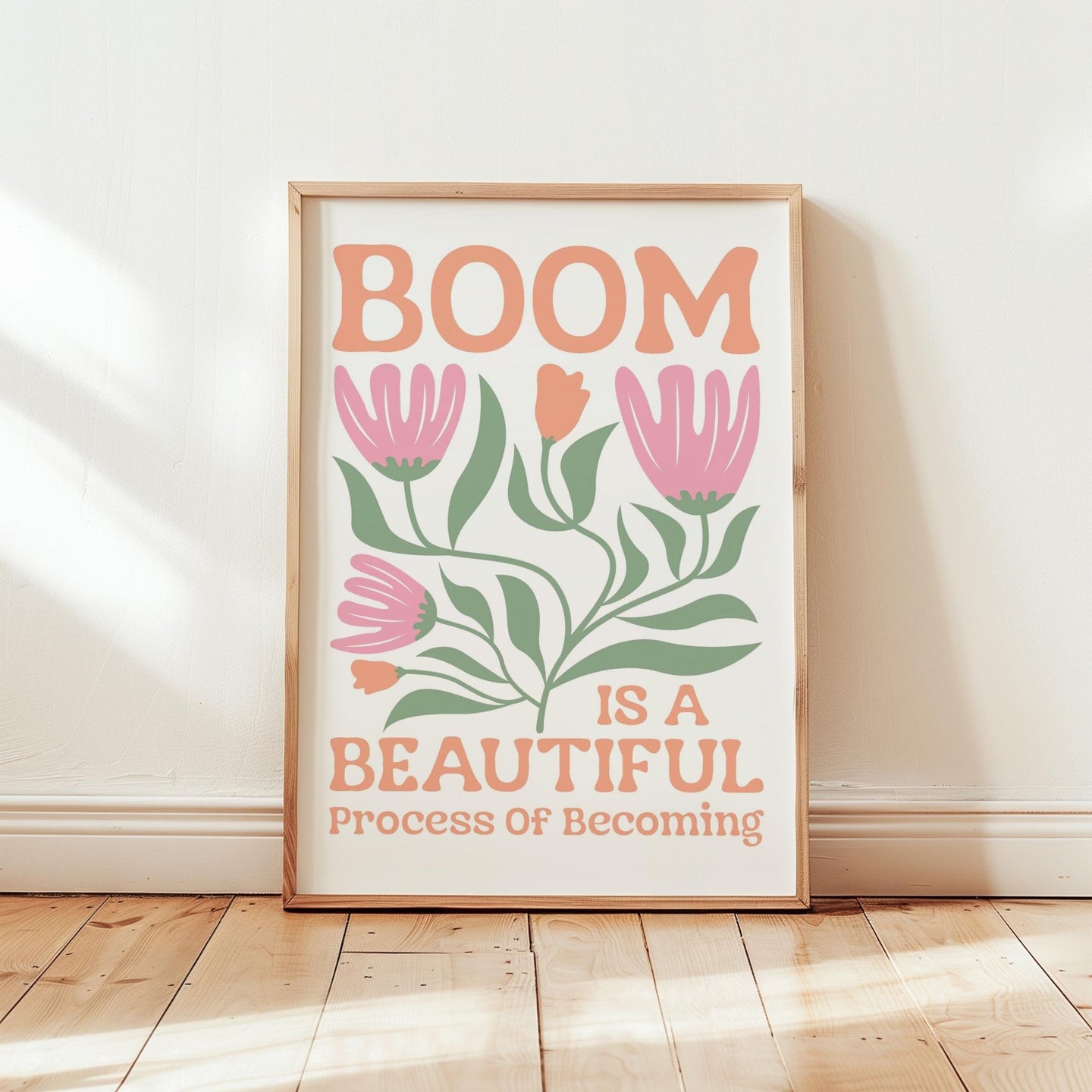 Abstract Flower Poster - Poster - Flower Poster