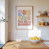 Abstract Flower Poster - Poster - Flower Poster