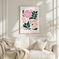 Abstract Flower Poster - Poster - Flower Poster