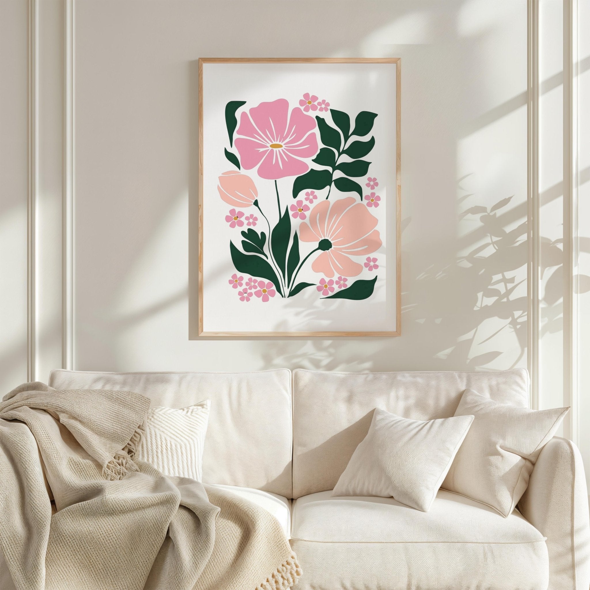 Abstract Flower Poster - Poster - Flower Poster