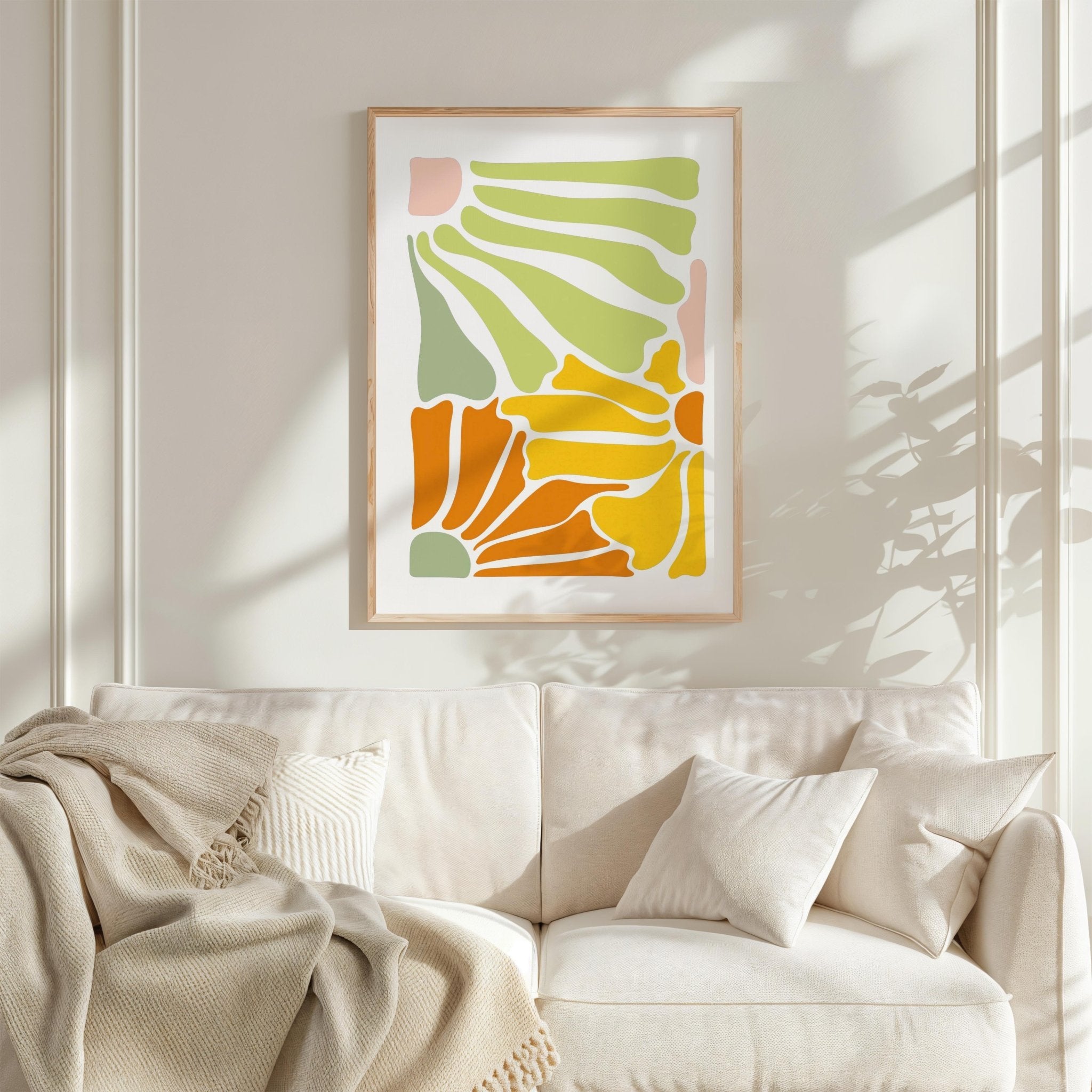 Abstract Flower Poster - Poster - Flower Poster