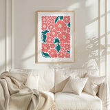 Abstract Flower Poster - Poster - Flower Poster