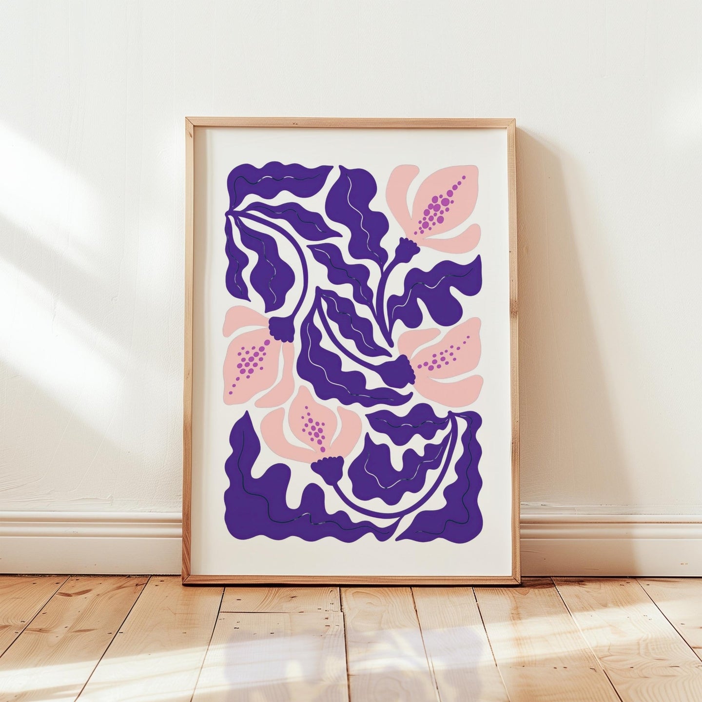 Abstract Flower Poster - Poster - Flower Poster