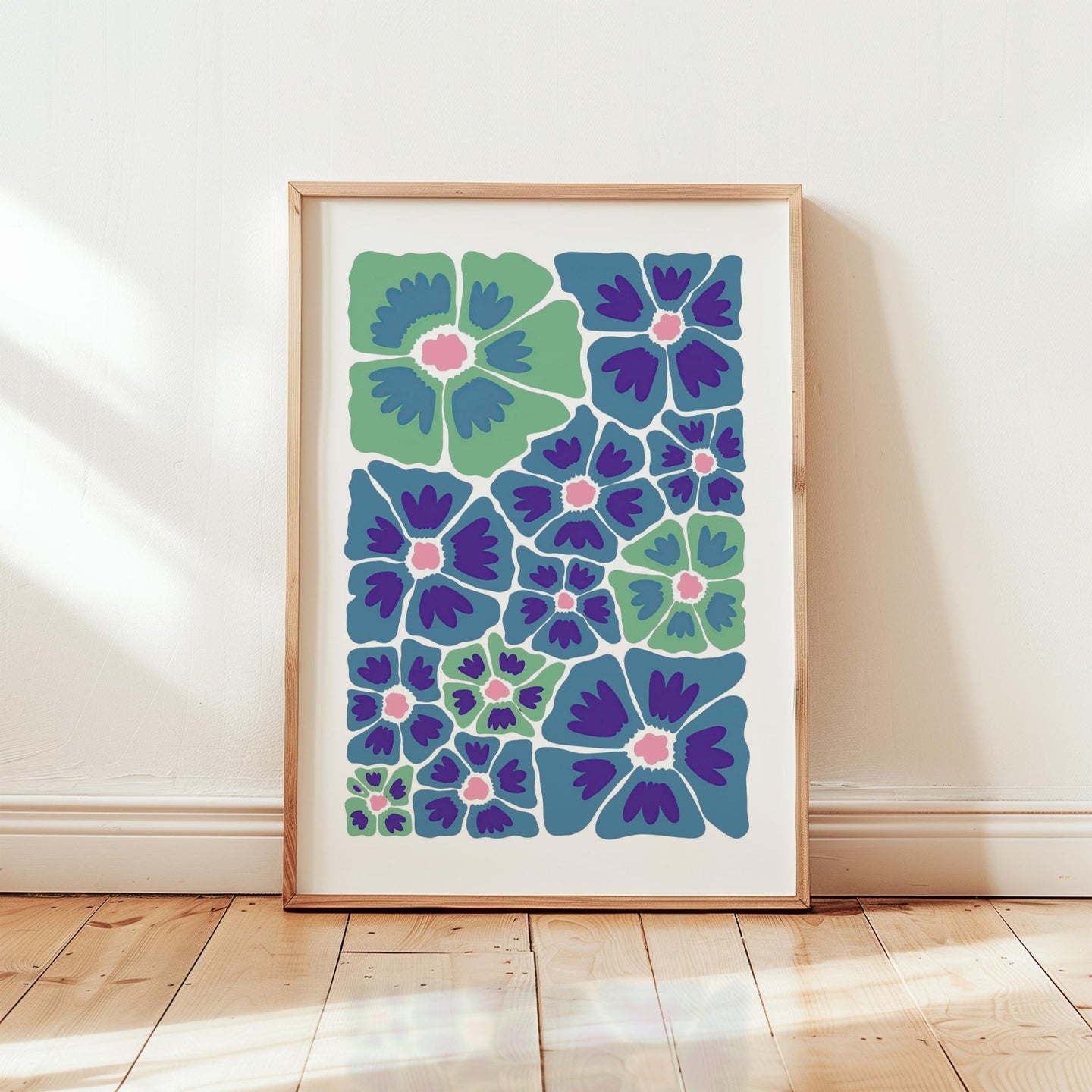 Abstract Flower Poster - Poster - Flower Poster