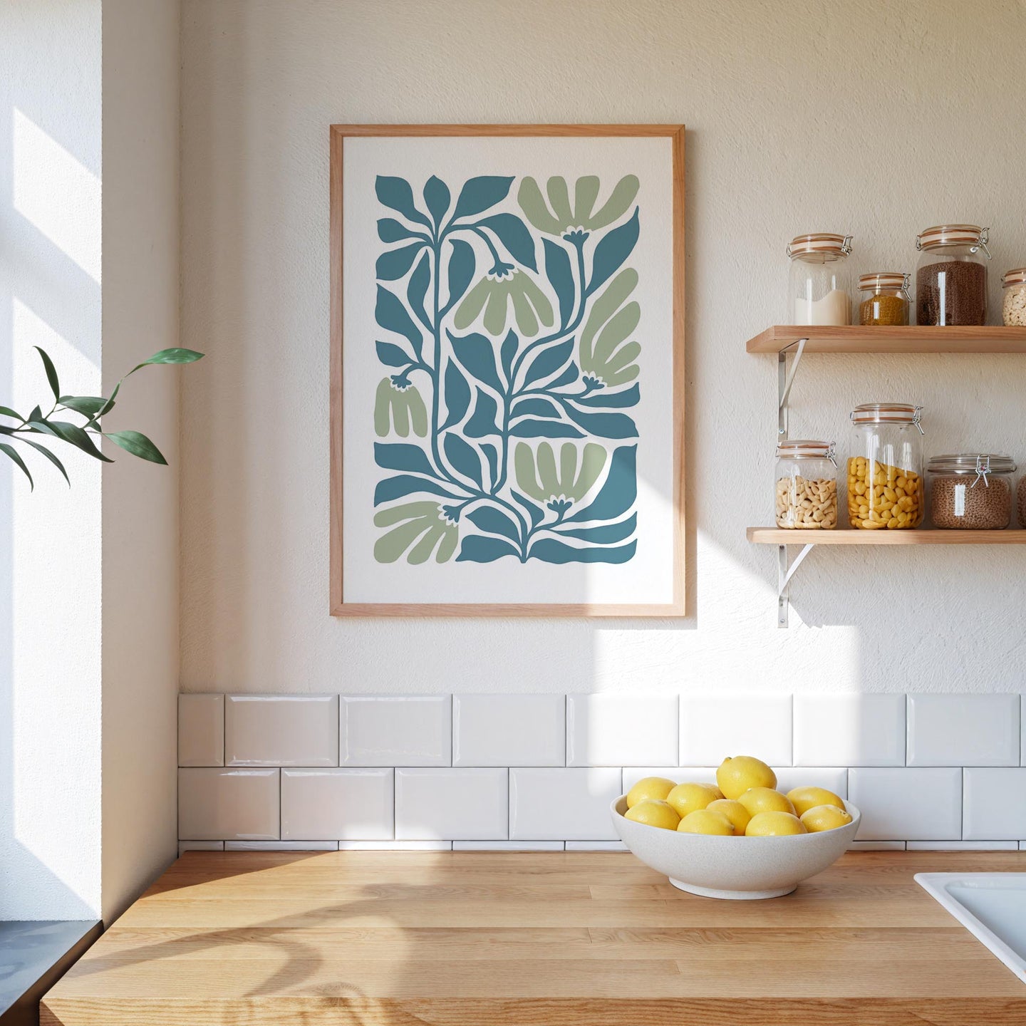 Abstract Flower Poster - Poster - Flower Poster