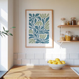 Abstract Flower Poster - Poster - Flower Poster