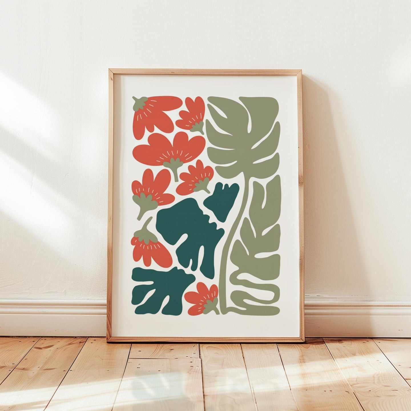 Abstract Flower Poster - Poster - Flower Poster
