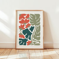 Abstract Flower Poster - Poster - Flower Poster