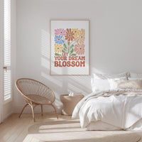 Abstract Flower Poster - Poster - Flower Poster
