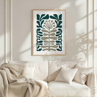 Abstract Flower Poster - Poster - Flower Poster