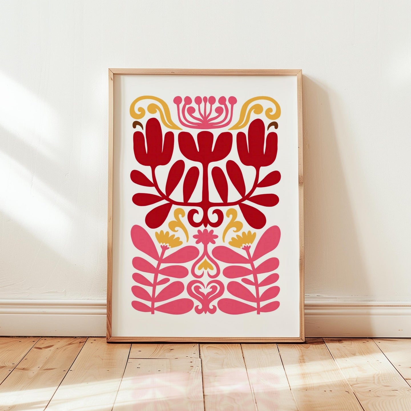 Abstract Flower Poster - Poster - Flower Poster