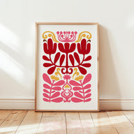 Abstract Flower Poster - Poster - Flower Poster