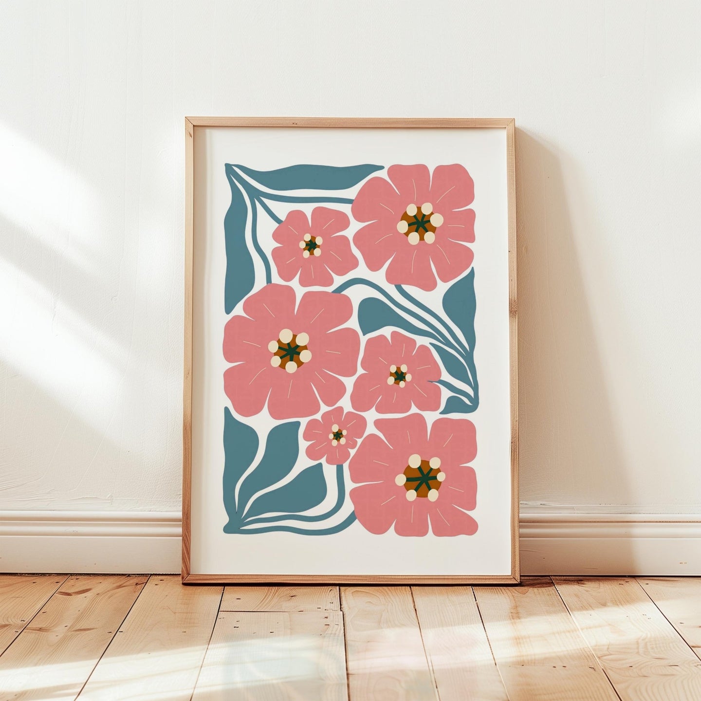 Abstract Flower Poster - Poster - Flower Poster