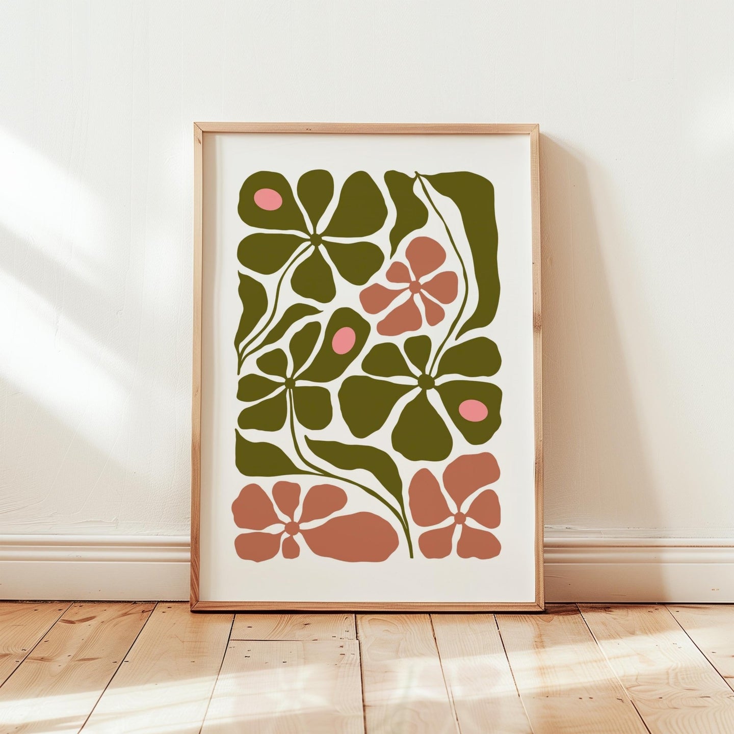 Abstract Flower Poster - Poster - Flower Poster