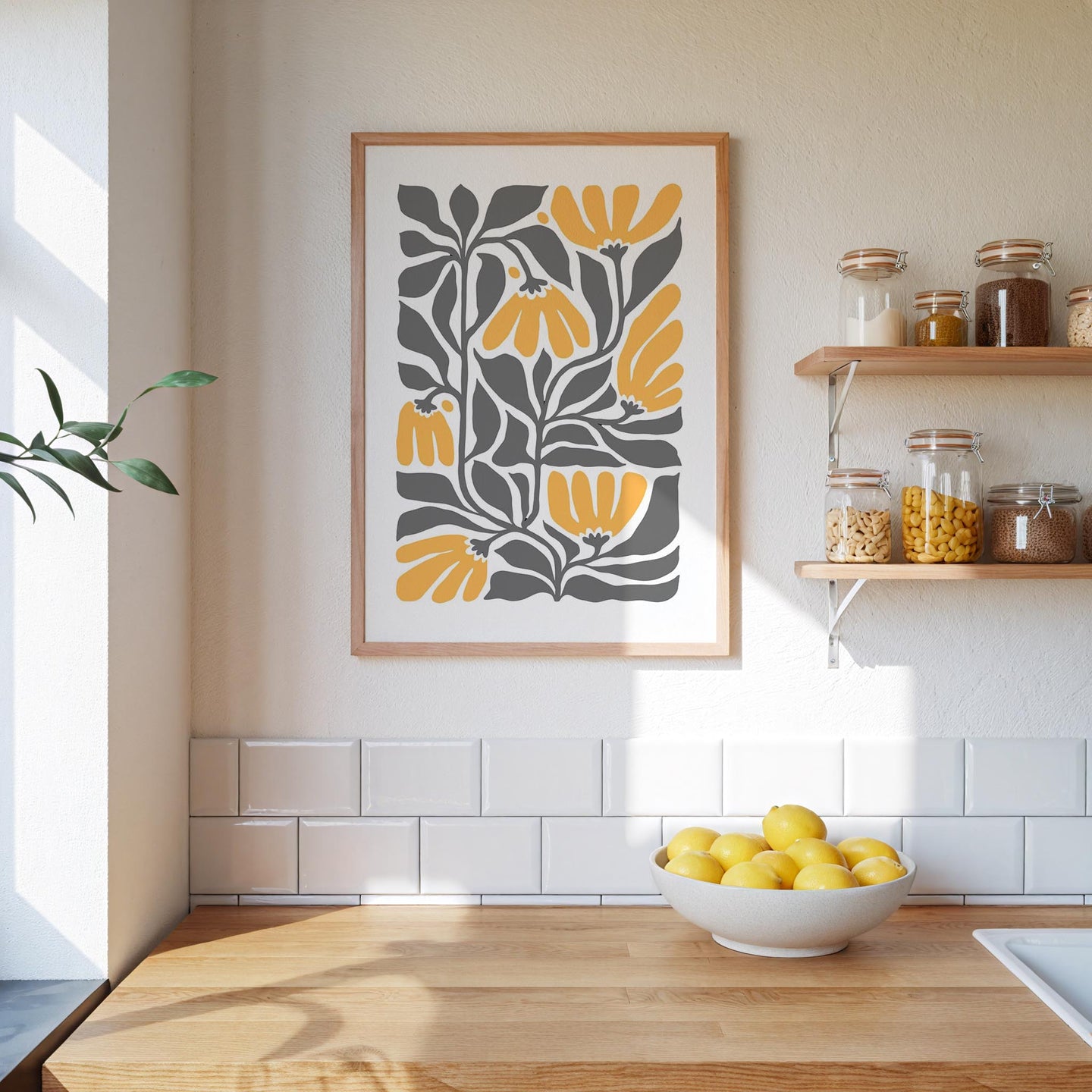 Abstract Flower Poster - Poster - Flower Poster