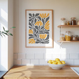 Abstract Flower Poster - Poster - Flower Poster