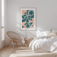 Abstract Flower Poster - Poster - Flower Poster