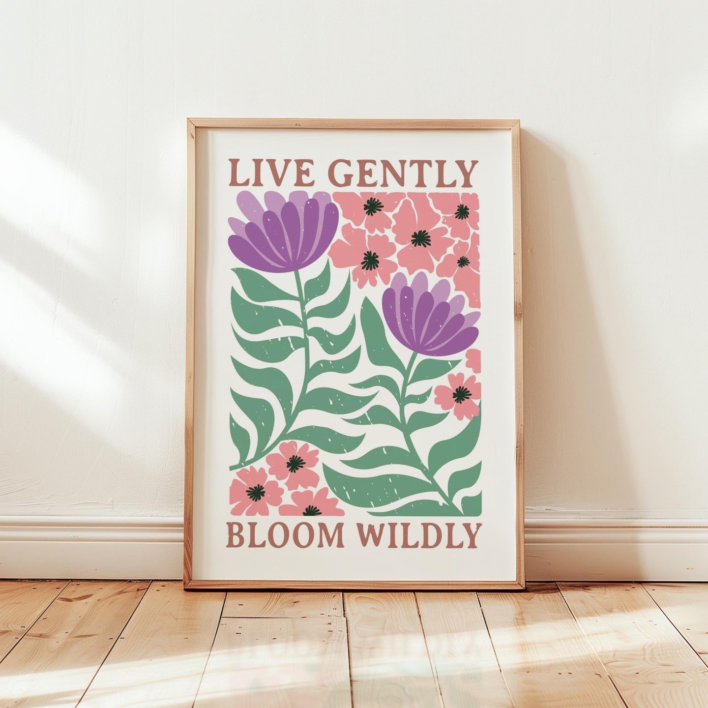 Abstract Flower Poster - Poster - Flower Poster