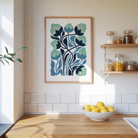 Abstract Flower Poster - Poster - Flower Poster