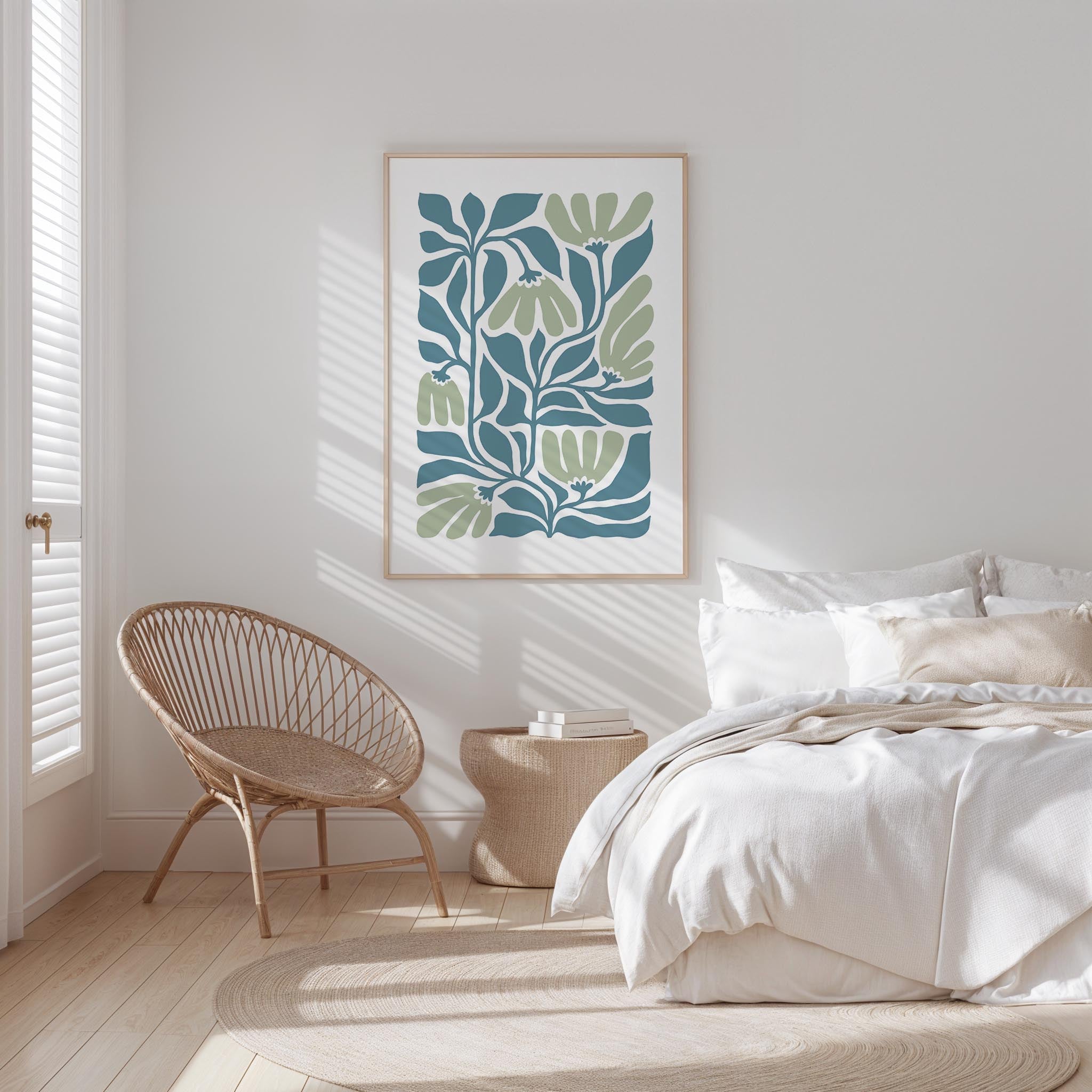 Abstract Flower Poster - Poster - Flower Poster