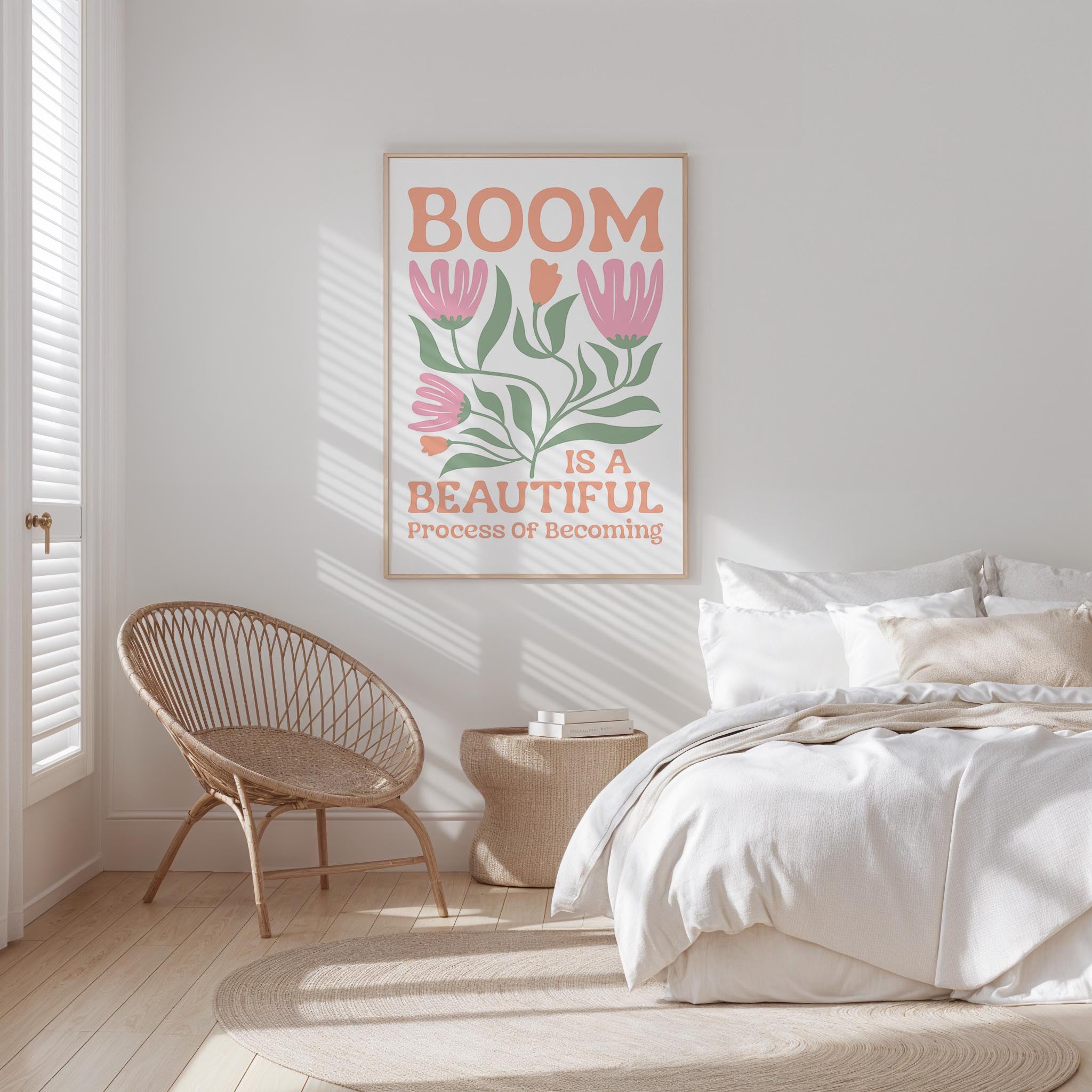 Abstract Flower Poster - Poster - Flower Poster