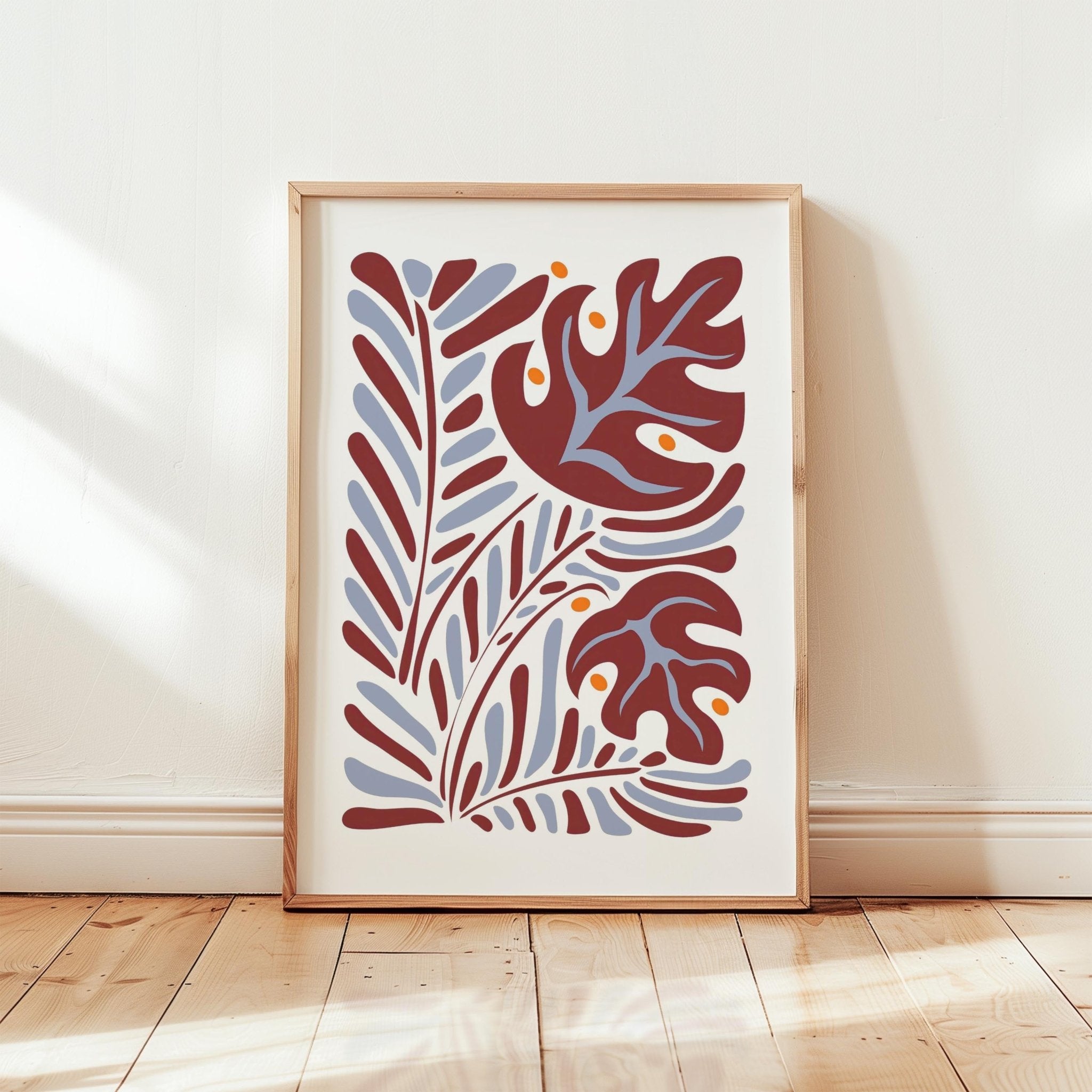 Abstract Flower Poster - Poster - Flower Poster