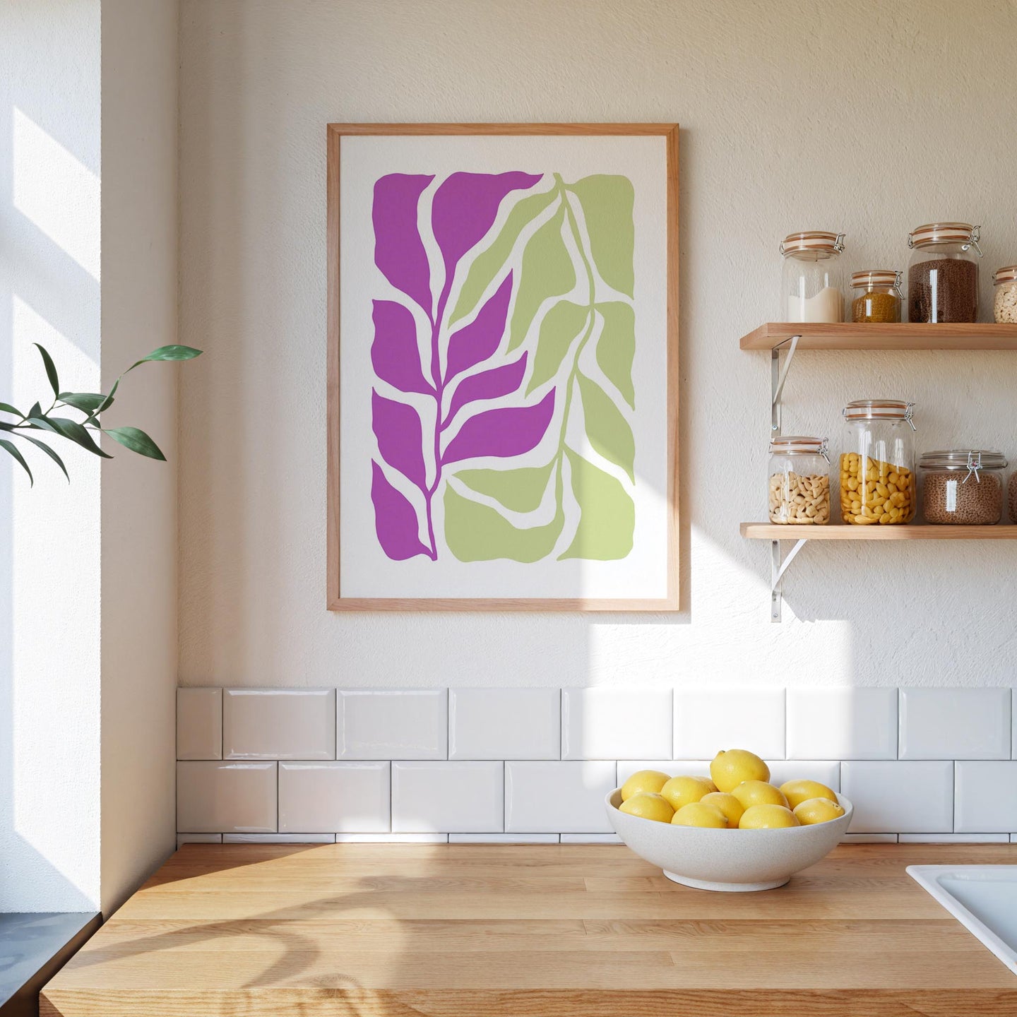 Abstract Flower Poster - Poster - Flower Poster