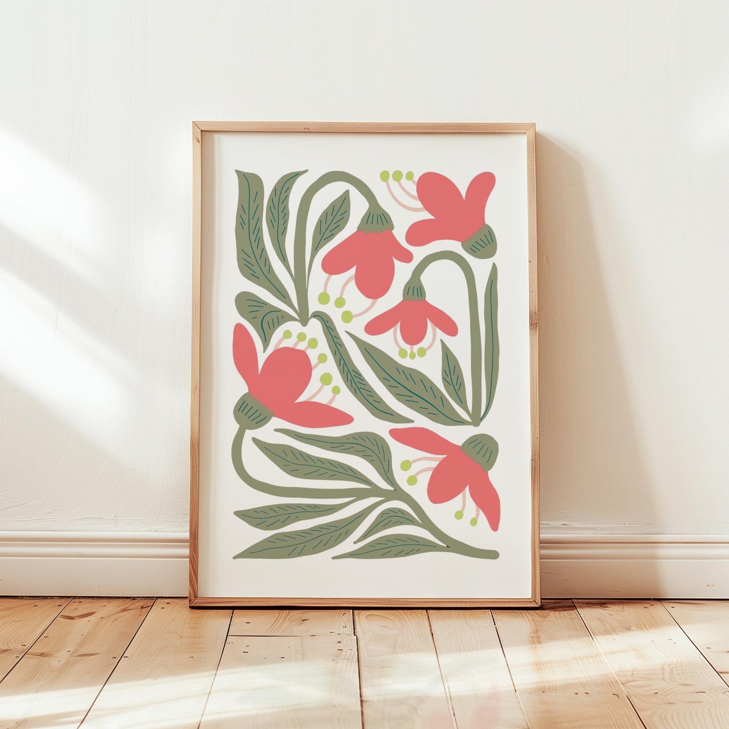 Abstract Flower Poster - Poster - Flower Poster