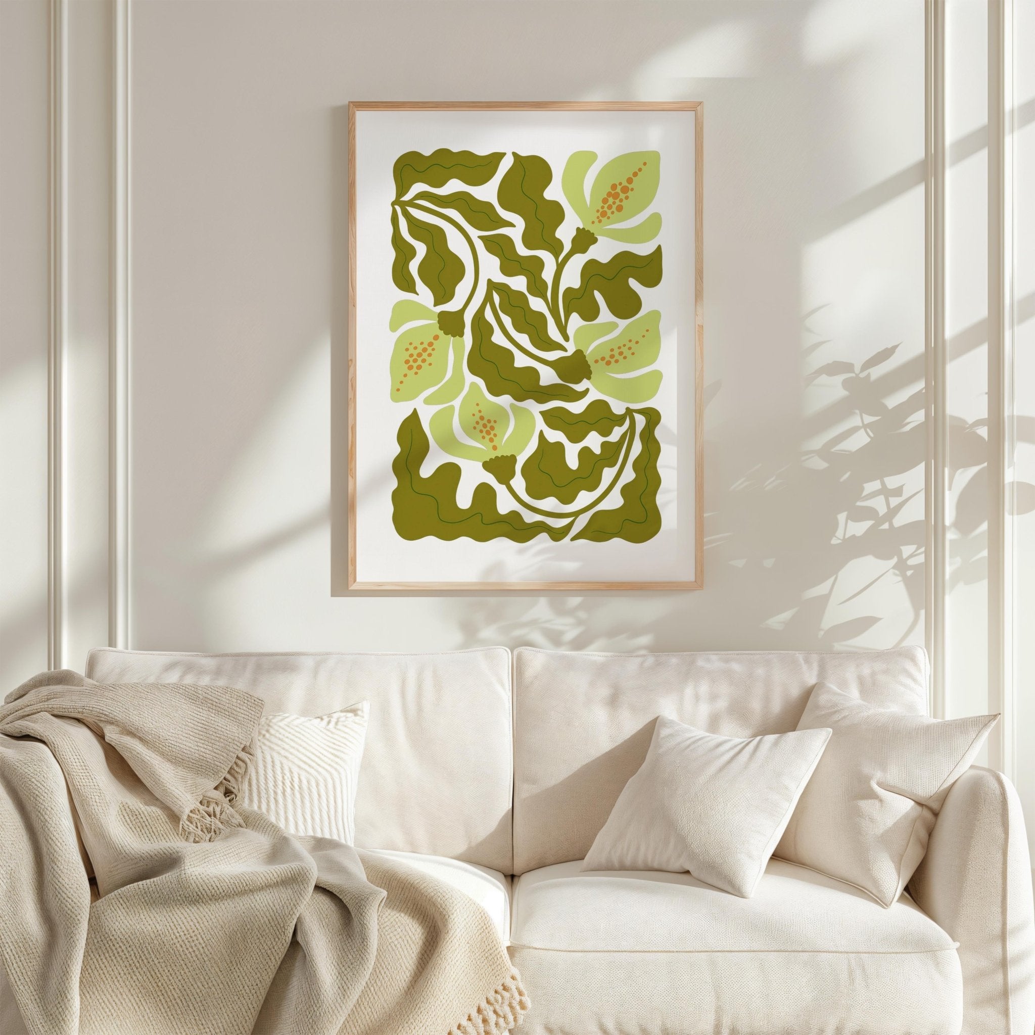 Abstract Flower Poster - Poster - Flower Poster